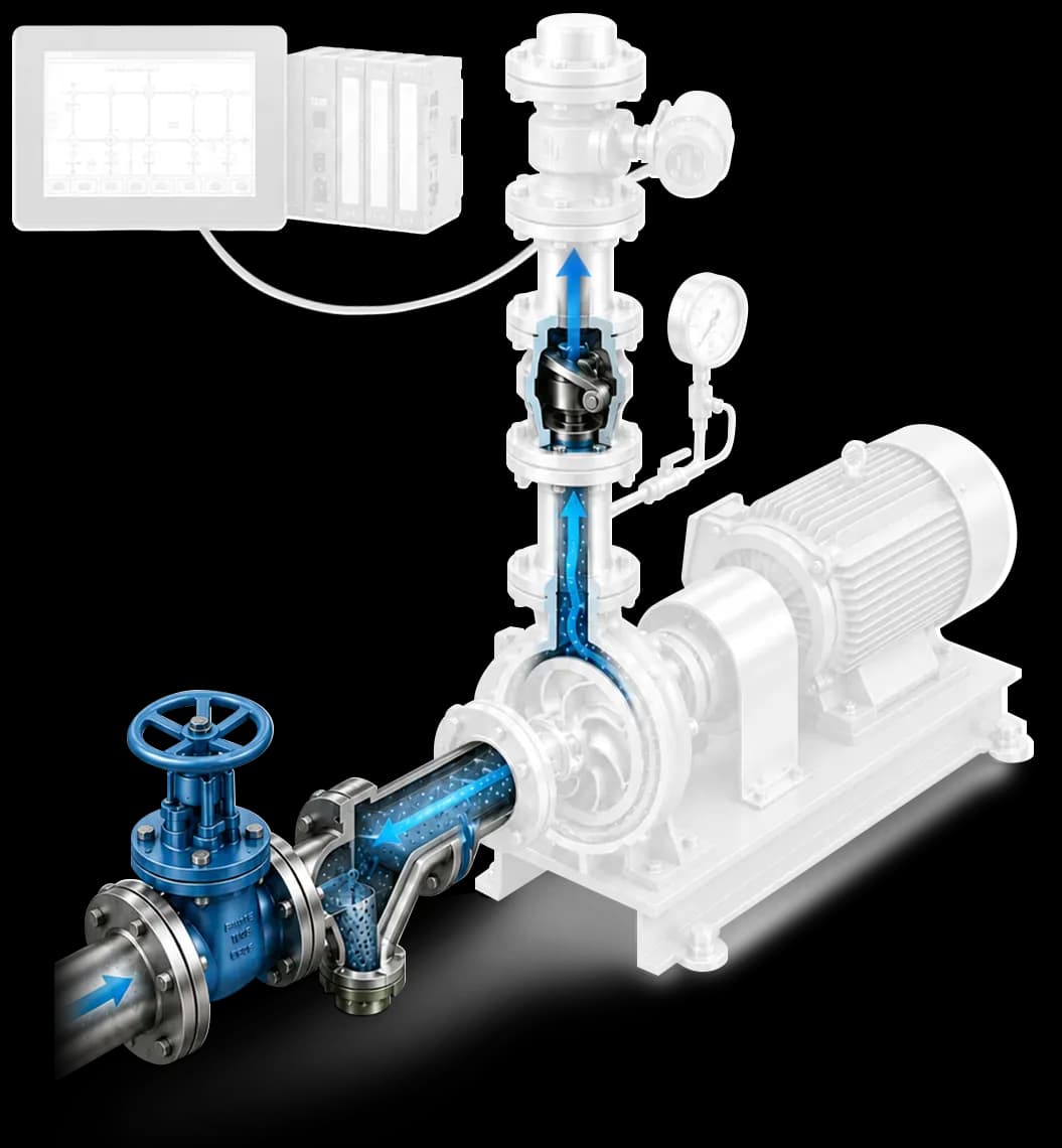 Valve & Y-strainer